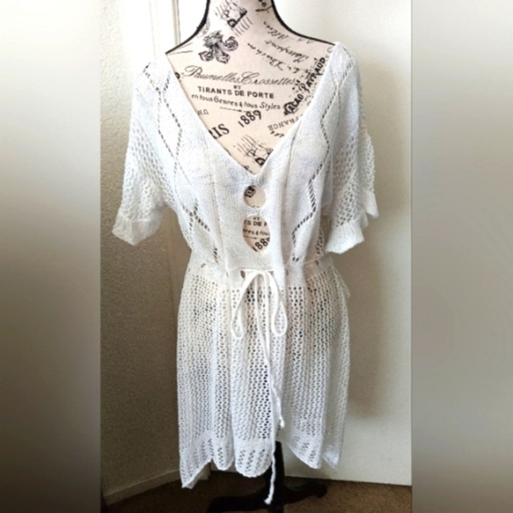 NEW Crotchet Dress/Swimsuit Cover - Picture 2 of 2